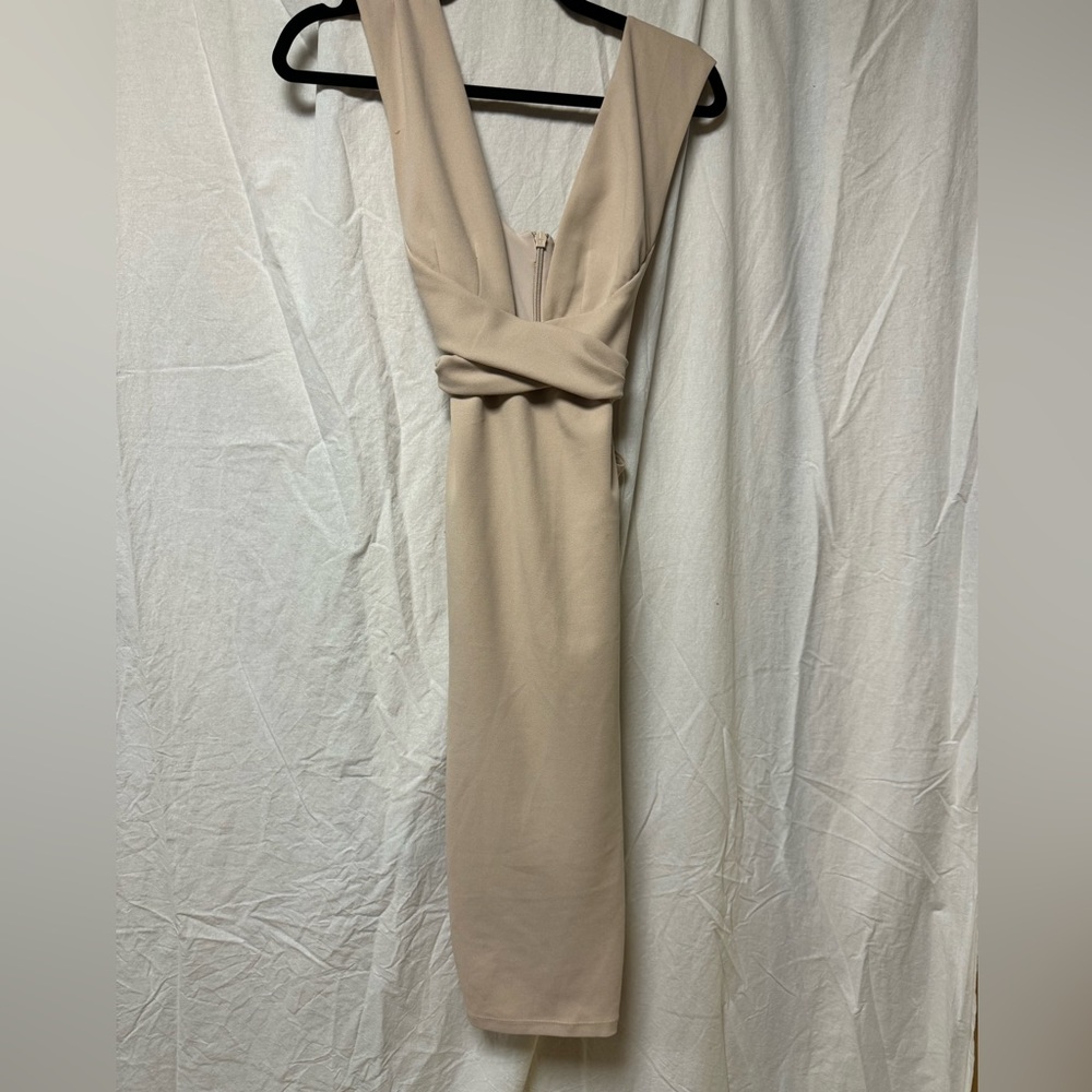 Nookie bodycon nude dress. Size XS